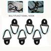 4pcs V Rings Hook Tie Down Ring Load Anchor Trailer Forged Lashing Ring of Anchor