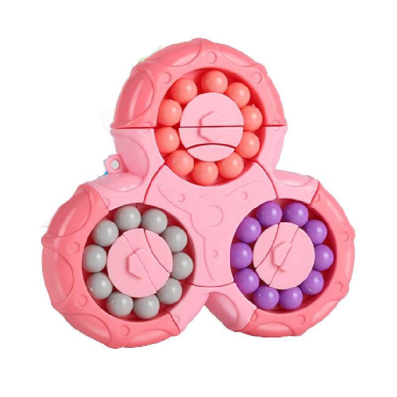 

Magic Spinning Bean Six Sided Magic Cube Fingertip Gyroscope Decompression Toy No Gyroscope