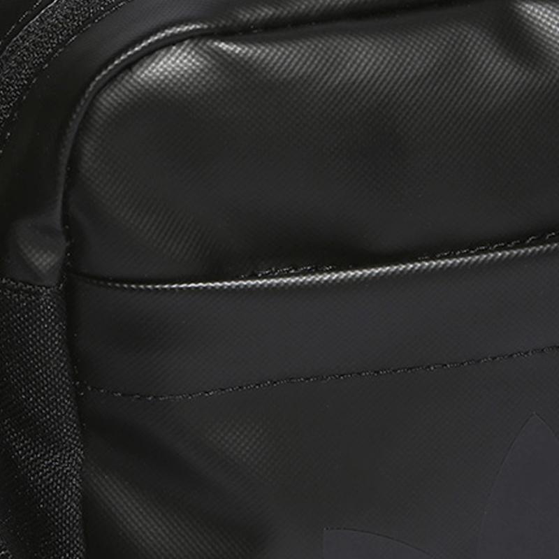 New Adidas Originals Polyester Shoulder Bag, Crossbody Bag Regular Unisex Black IB9314