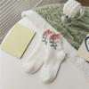 6Pairs Thickened Coral Fleece Socks Winter Warm Socks Women Sweet Floor Plush Socks  For Female Men