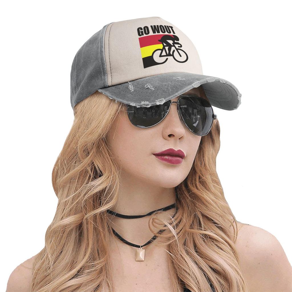 Belgie Flag Wout Van Aert Baseballové čepice Věci Móda Zoufalý Washed Snapback Klobouk Unisex Dámské Nastavitelné Čepice Klobouk