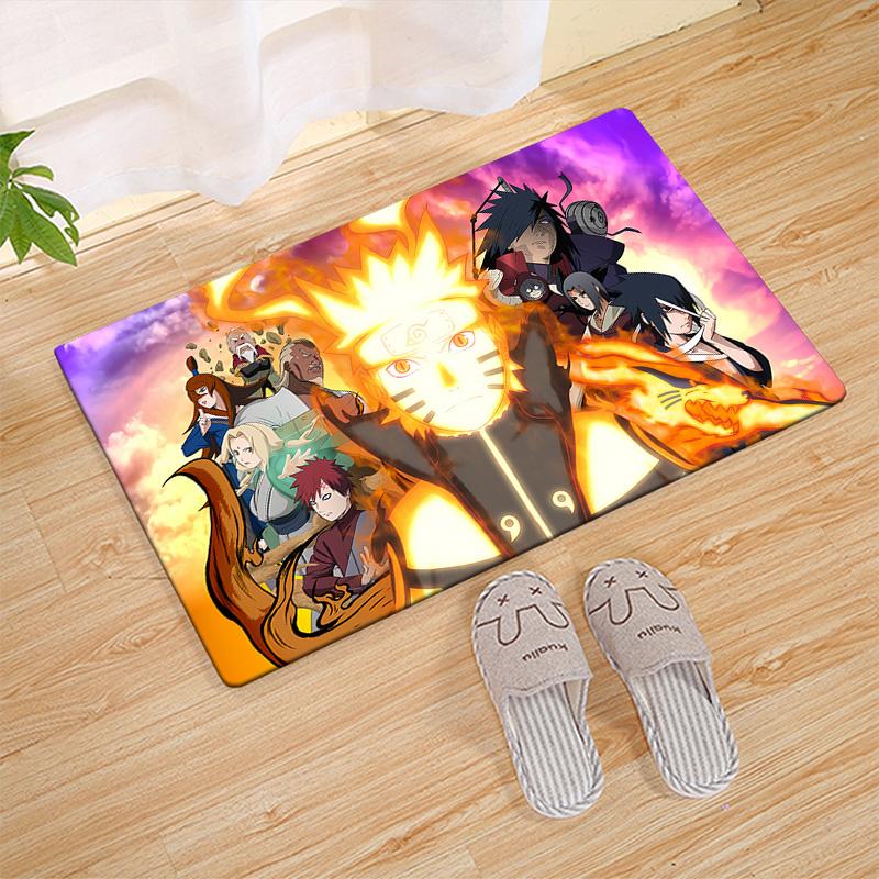 Naruto Indoor Carpet Rug for Living Room Bedroom Home Sofa Decoration,Kids Play Non-slip Floor Mat
