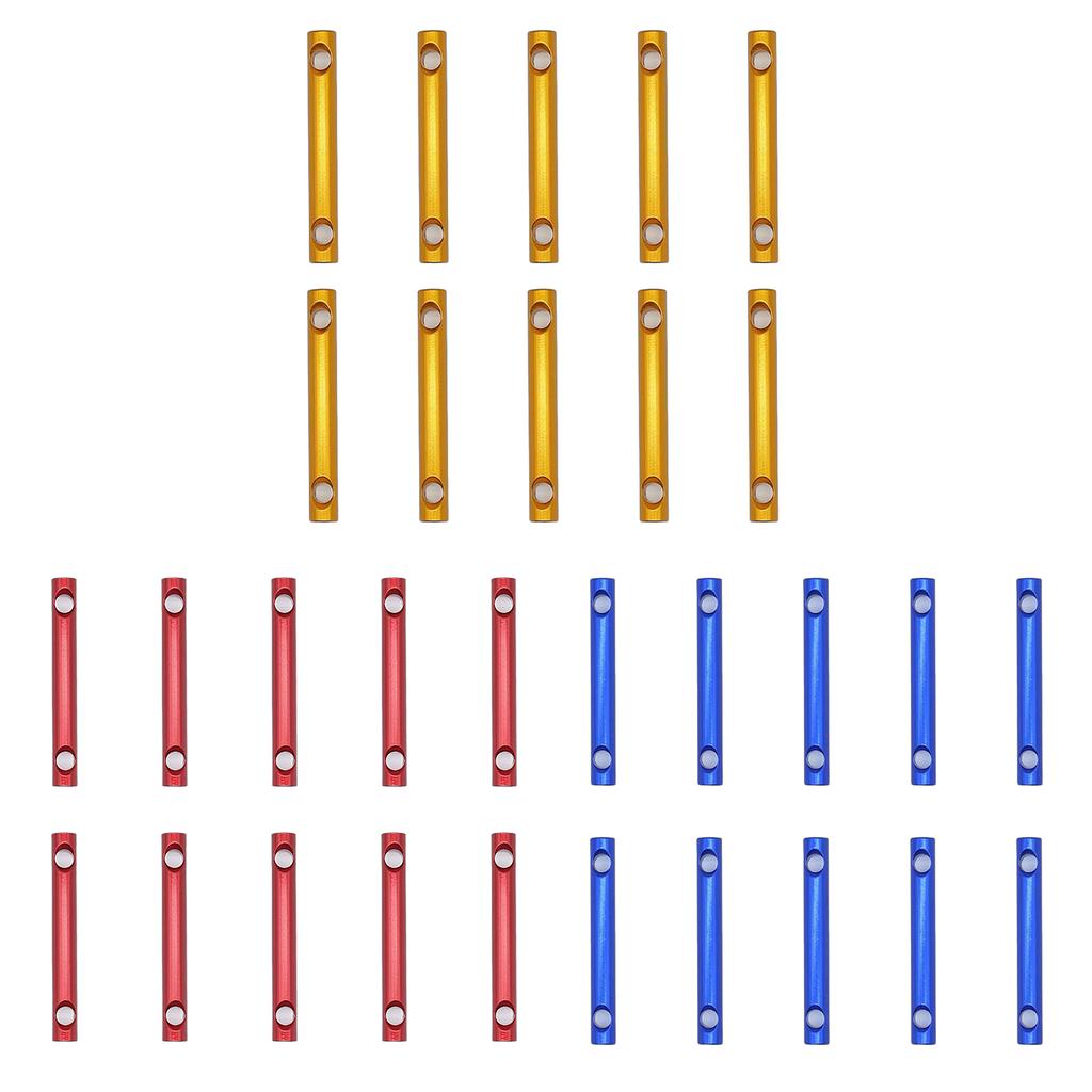 10Pcs Aluminum Alloy Tent Tensioners Two Holes Guyline Cord Adjuster Replacement Tent Rope Adjusters Easy To Use