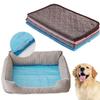 Small Medium Large Dogs Pet Cooling Cushion Dog Mat Cooling Summer Pad Pet Dog Bed Ice Cushion Washable Pet Dog Bed Blanket