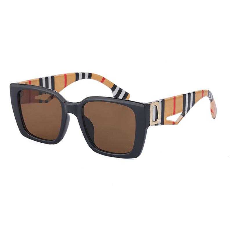 JYL TS Women's New Trendy Chain - Square Necklace-Style Sunglasses 21061