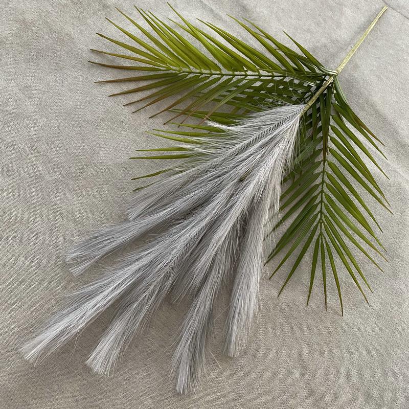 Nordic Reed Style Simulation Flowers Scandinavian Style For Interior Wall Decor