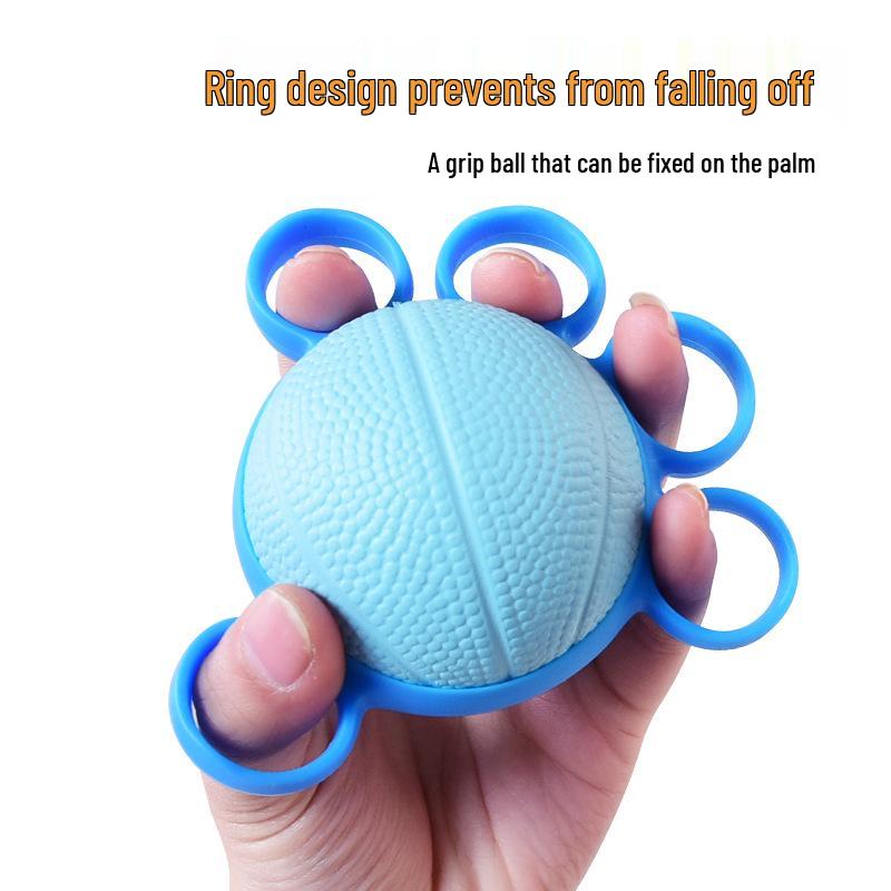 Elderly Grip Training Sponge Ball - Five-Finger Control Exerciser