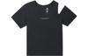Converse T Shirts Women's Black Crew Neck Moderate Straight Fit 10023192-A01