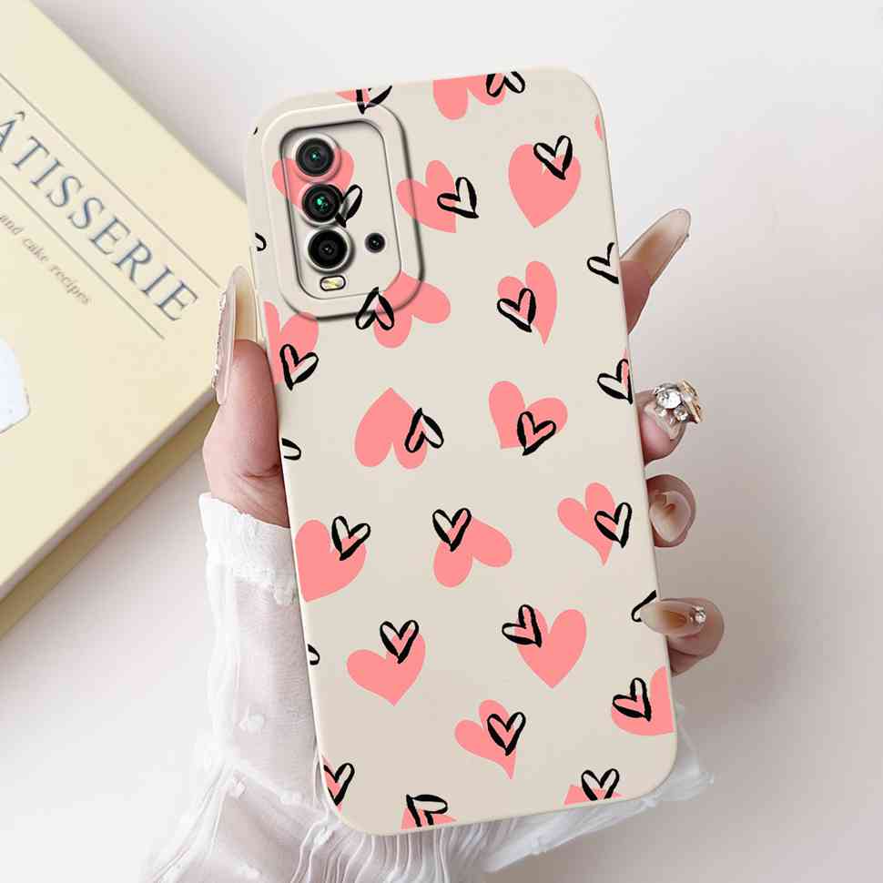 For Xiaomi Redmi 9T 6.53" Case Cute Colorful Butterfly Love Soft Silicone TPU Cover For Redmi 9T Redmi 9 Power Phone Shell Bags