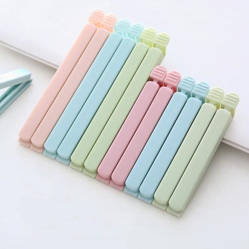 Kitchen Bag Clip Set - Convenient Bag Clips, Perfect for Sealing Grocery and Garbage Bags