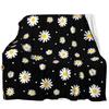 Little Daisy Printed Flannel Blanket Office Student Dormitory Flower Nap Blanket