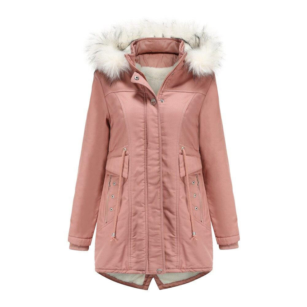mauve winter coat