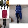 Plain Long Sleeve Hoodie Sweatshirt With Midlength Design For Women Winter