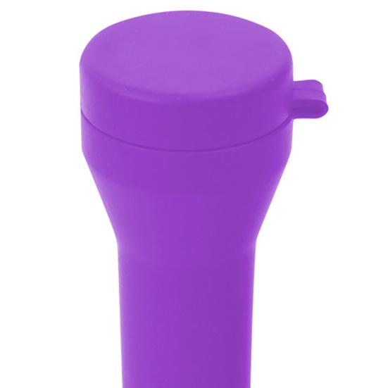 Striped Silicone Ice Stick Tray, Food Grade Narrow Ice Cube Mold for Bottles, Easy Release Ice Maker with Leakproof Lid