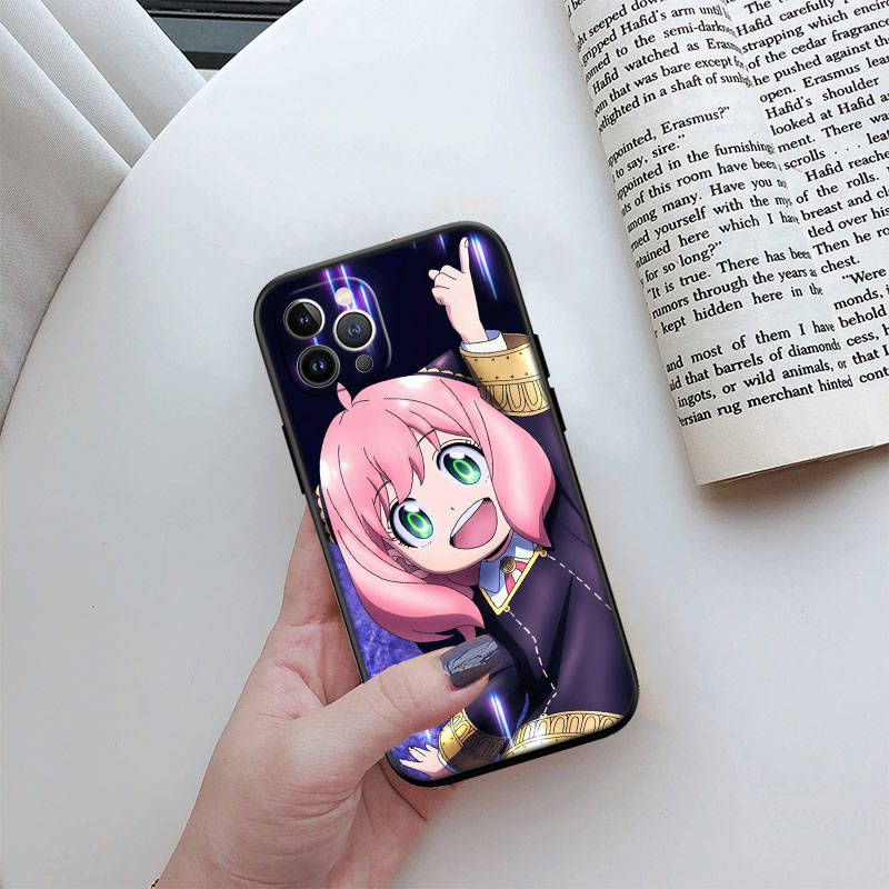 IR26 Spy X Anya Forger Family Case for Samsung A06 A35 A25 A24 A15 A05S A05 M55 M35 M15 A02 A12 A13 A10 A16 A20 A30 A22 A31 A32 A33 A42 A50