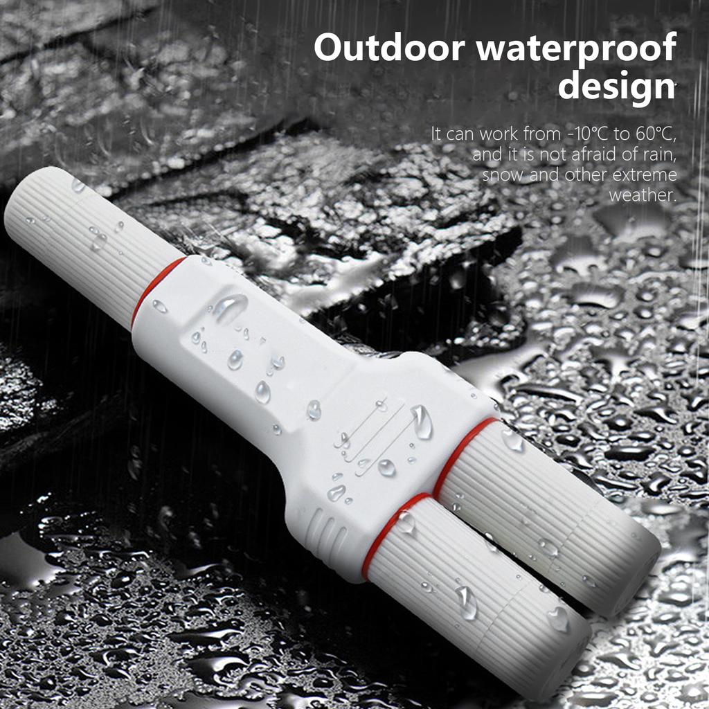 IP68 Waterproof RJ45 Coupler Splitters for Networks Expansion POE Splitters Supports IEEE802.3af/at Up To 30W Input