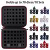Board Game Dice Case with Removable Tray And Shockproof Design