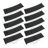 Marine Trailer Bunk Slide Pads With End Caps for Boat Trailers ABS Material Strong & Corrosion Resistant for 3X10 Inch