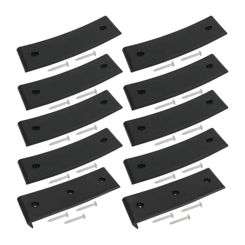Marine Trailer Bunk Slide Pads With End Caps for Boat Trailers ABS Material Strong & Corrosion Resistant for 3X10 Inch