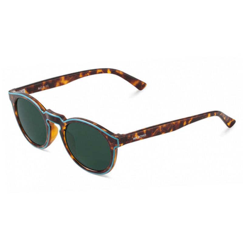 Spain MR BOHO Jordaan Blue Cheetah Sunglasses