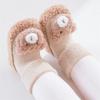 Baby Floor Socks Autumn Winter Cartoon Bear Toddler Shoes Socken Thick Anti Slip Children Stockings Boy Girl Indoor Walking Sock