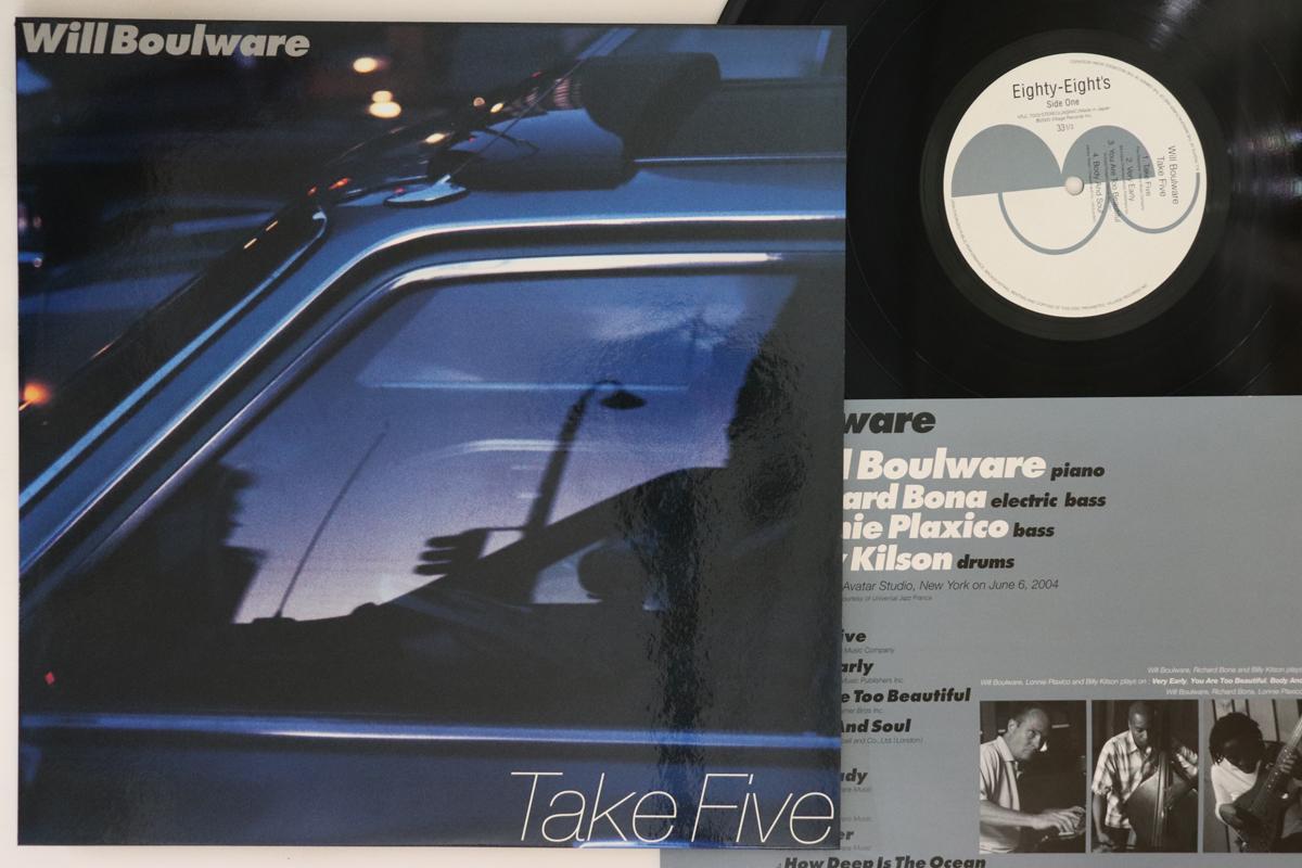 

LP Record WILL BOULWARE Take Five VRJL7023 EIGHTYEIGHTS Japan Jazz Used