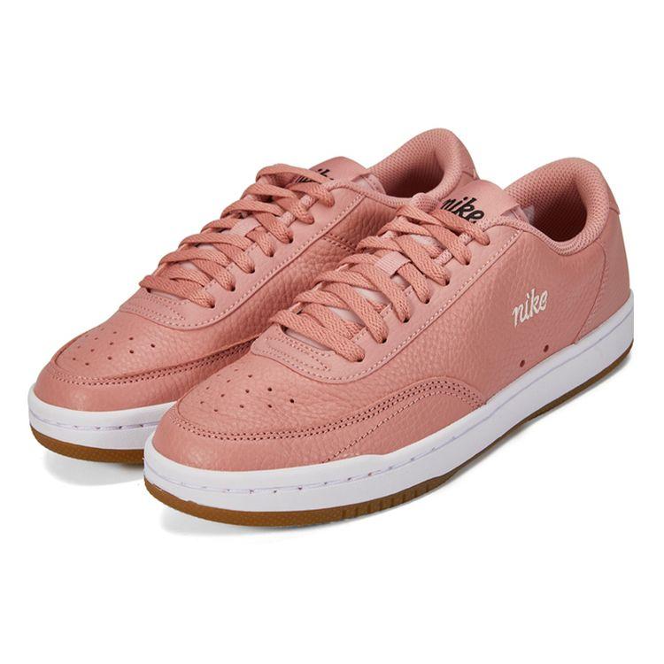 Nike Court Vintage Prm Synthetic Leather Non-Slip Balanced Lightweight Low-Top Sneakers Women Sneakers Pink CW1067-600