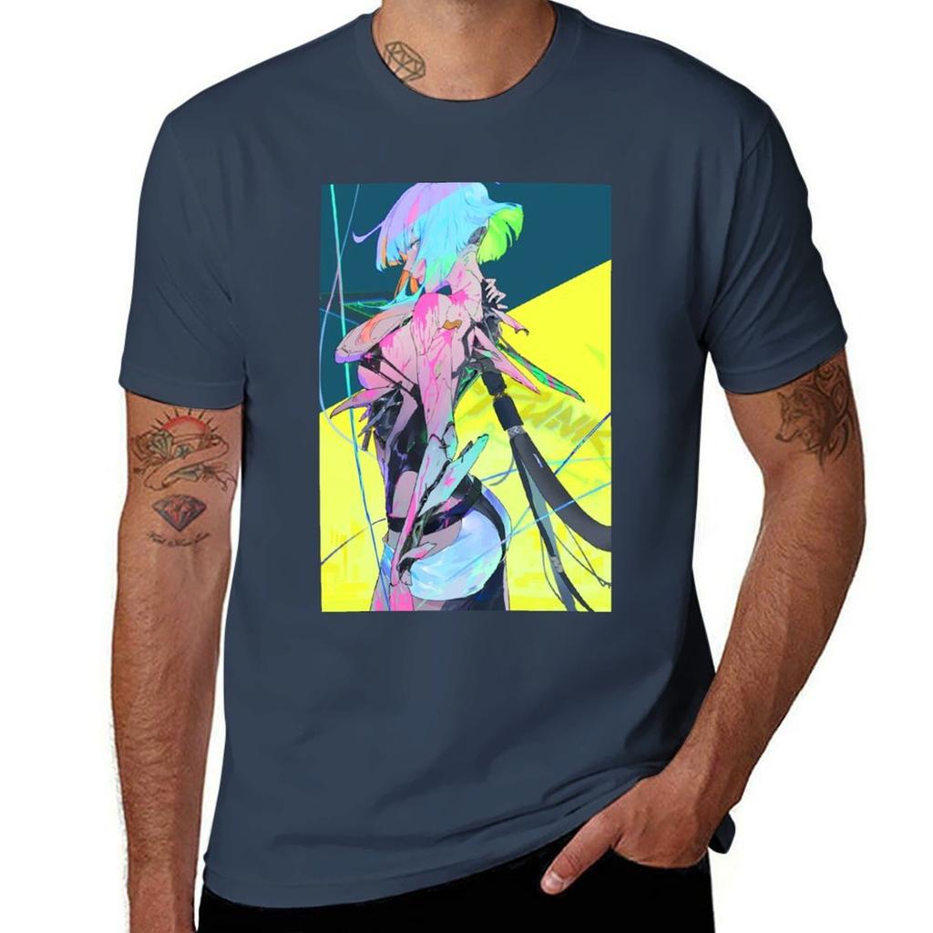 Cyberpunk Lucy Tshirt Water Resistant Casual Tshirt