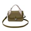 Fashionable casual hand-held small square bag 2025 new trend versatile shoulder bag high-end crossbody bag women's bag