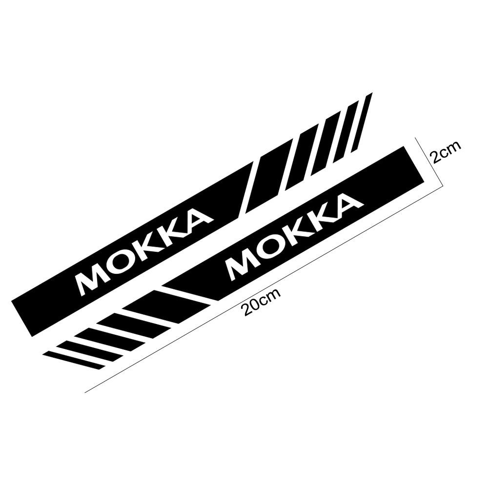For Opel rq181 Astra Adam OPC Meriva Combo Tigra Corsa Insignia Grandland Mokka Vertra Vivaro Zafira Car Rearview Mirror Cover Sticker