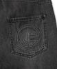 IDWS Side Flash Denim Parasuit Pants Black