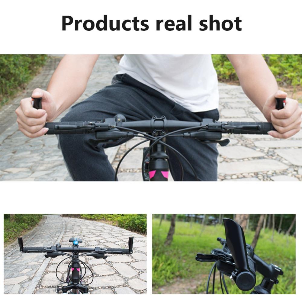 1 Pair Aluminum Alloy Bar End Grips Ergonomic MTB  Handlebar Ends  for Road Bike,Mountain Bike