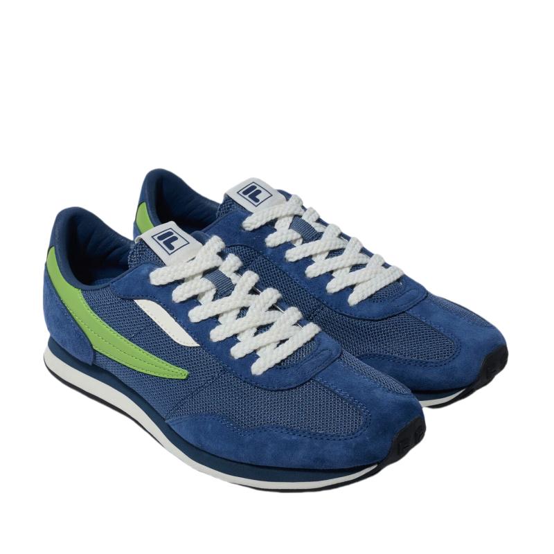 FILA Balanta V2 Comfortable Versatile Breathable Lightweight Low-Top Casual Running Shoes Unisex sneaker Blue 1RM02935H896