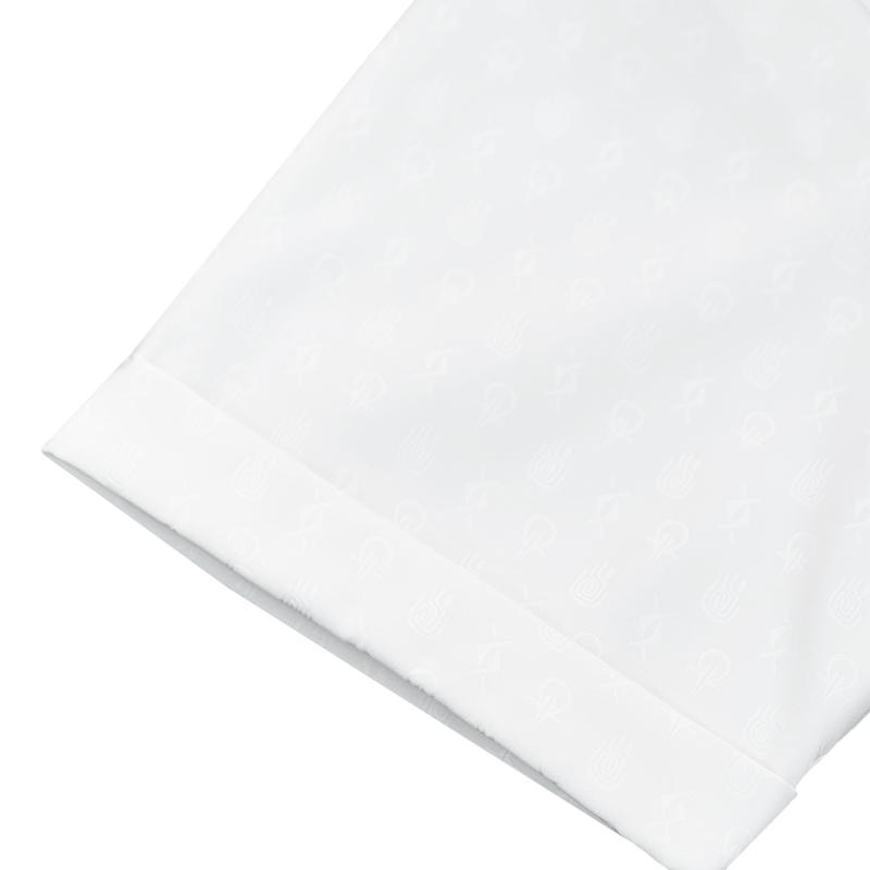 Anta Kyrie Basketball Series Comfortable Breathable Fashionable Versatile Short Sleeve Shirt Unisex tops Vanilla-White 172621112-3