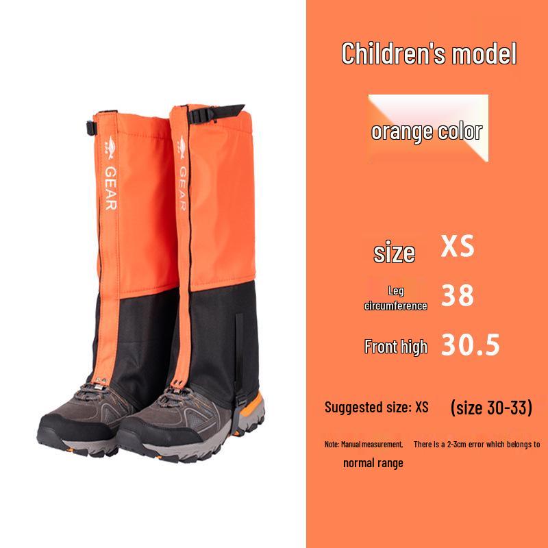 

Waterproof Hiking Gaiters for Men & Women - Snowproof, Sandproof Leg Covers for Outdoor Adventures