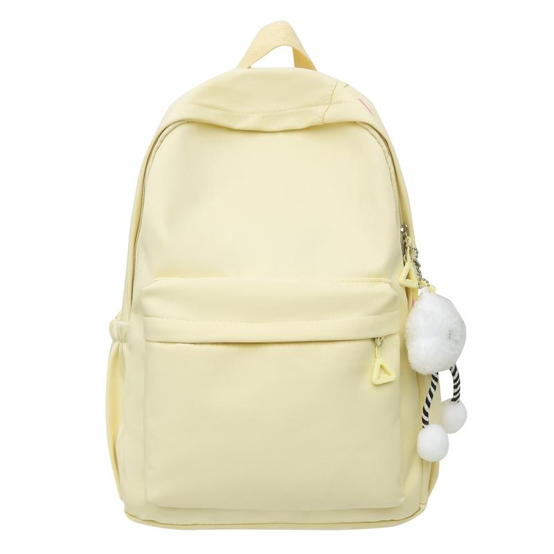 Сплошной цвет Студенческая сумка Женский рюкзак для кампуса Маленький рюкзак — фото 17