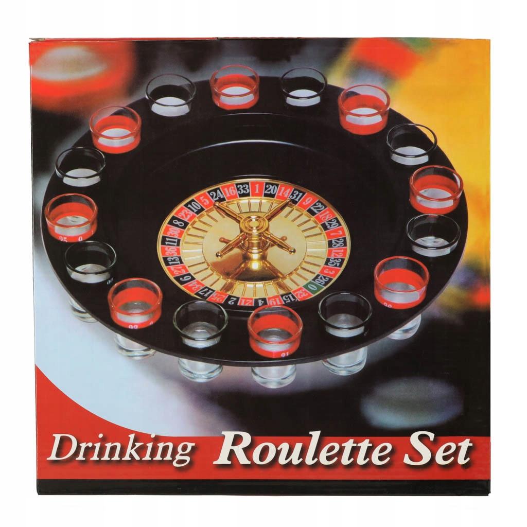 Alkoholowa Gra Kieliszki 16Szt Prezent Na Urodziny Zestaw Ruletka Imprezowa