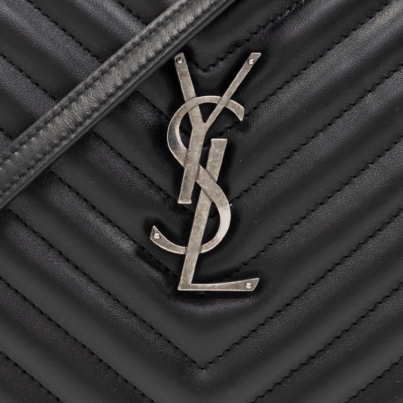 Saint Laurent Lou Camera Bag Black Women Shoulder_bags 761554-DV704-1000