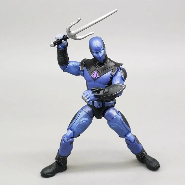 3.75 Inch Action Figures Set - Werewolf Ninja Special Forces Crossover Poseable Troops Model Collection For Toys Hobbies