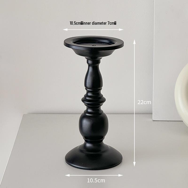Roman Column Retro Style Aromatherapy Candle Holder for Dining Table Decor