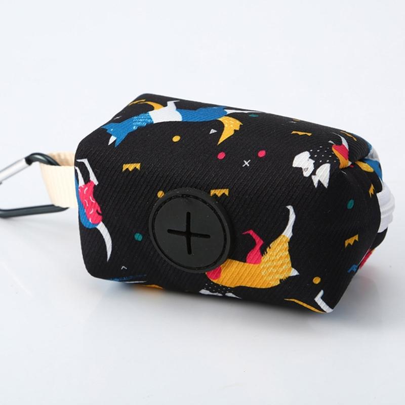 Pet Cat Pick Up Poop Bag Dispenser Portable Dog Poop Waste Bag Holder Outdoor Pet Supplies Garbage Bags Organizers