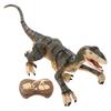 Pilot Zdalnego Sterowania Duży Dinozaur 2.4G Bezprzewodowy Akumulatorowy Symulacja RC Welociraptor ze Światłami dla
