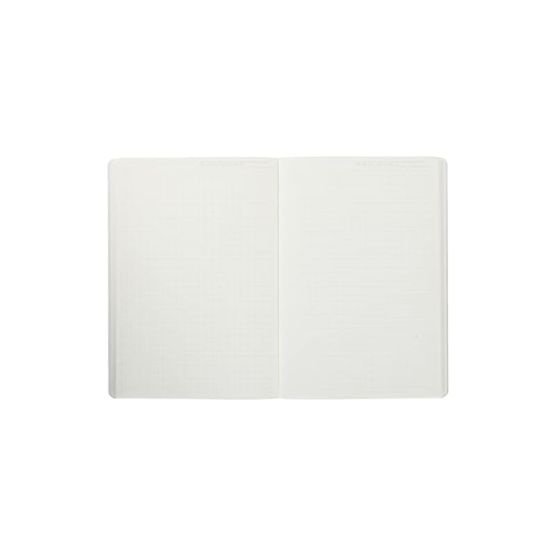 Nitoms STALOGY Notebook, A5 Grid, 1/2 Year Notebook, Black, S4108