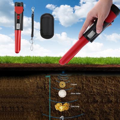 Handheld Metal Detector Positioning LED Display Rod Detector