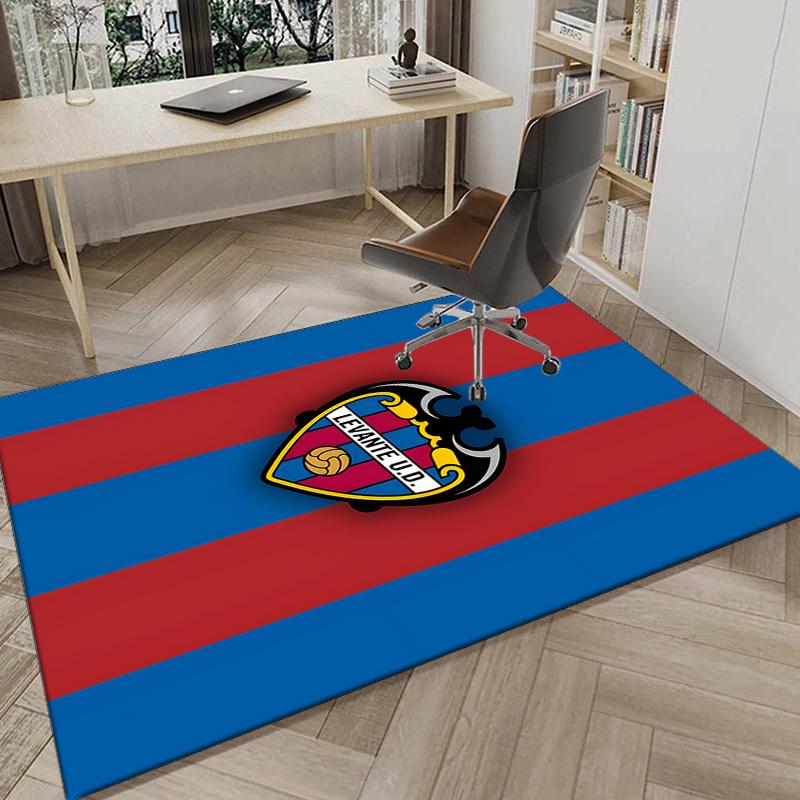 1PC Levante Football Rug Game Carpet, Floor Mat for Bedroom Living Room Entryway Rug, Home Decor Idea Gift for Christmas Birthday