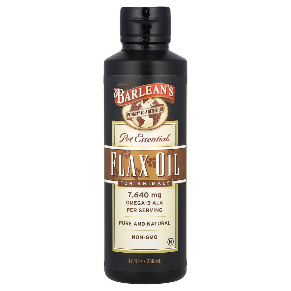 Barlean s Pet Essentials Animal Flax Oil 355ml (12 fl oz) 355ml - 1 ea