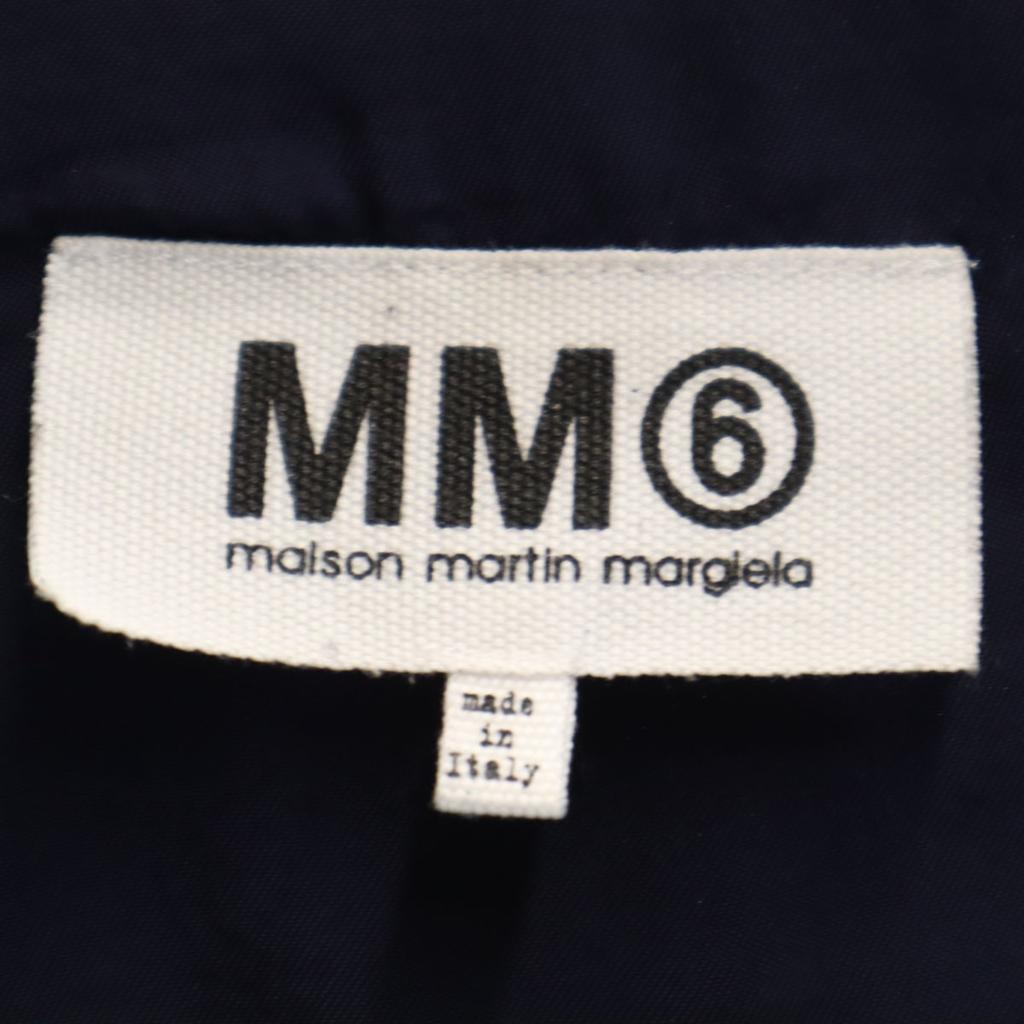 MM6 Maison Martin Margiela Made In Italy Long Sleeve Deformed Long Shirt Women Used