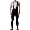 Santic Men's Bib Pants, Bib Tights, Cycling Pants for Spring and Autumn, Long, Cycling Wear with Side Pockets and 3D Sponge Pads