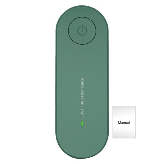 

Очиститель воздуха с бесшумной конструкцией, передовой технологией очистки отрицательными ионами, домашний воздух US Plug зелёный