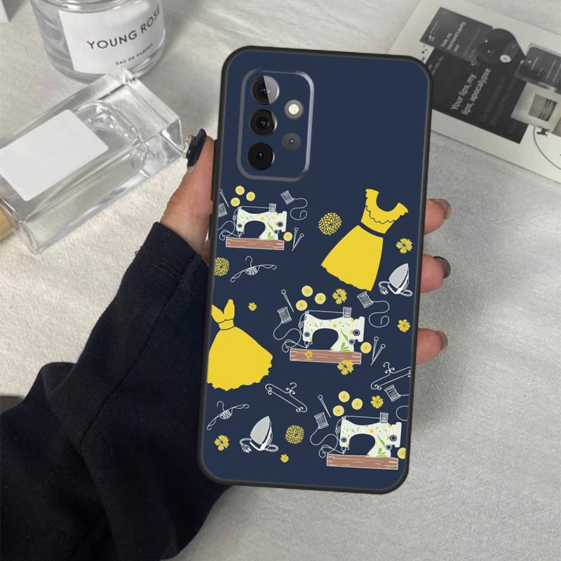 Sewing Machine Case For Samsung Galaxy A54 A34 A14 A36 A56 A06 A13 A53 A32 A12 A22 A52 A35 A17 A16 A55 A15